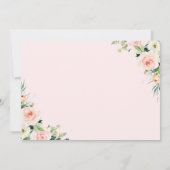 Princess Birthday Einladung Gold Princess Crown (Rückseite)