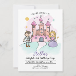 Princess Birthday Einladung Knights Messe