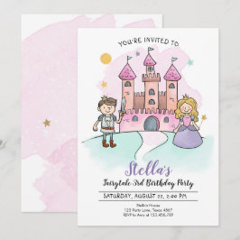 Princess Birthday Einladung Knights Messe