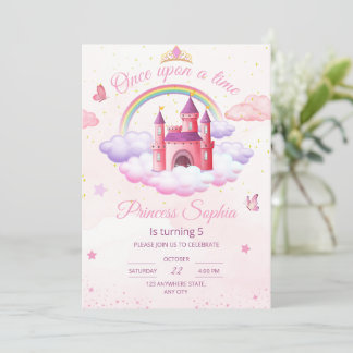 Princess Birthday Einladung Little Princess Girls