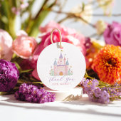 Princess Birthday Enchanted Castle Girls Favor Geschenkanhänger