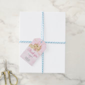 Princess Birthday Favor Tags Geschenkanhänger (Mit Garn)