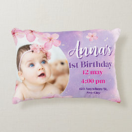 Princess birthday Foam Board Dekokissen