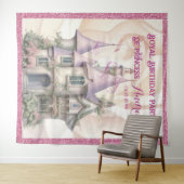 Princess Birthday Foto Stand - Foto Hintergrund Wandteppich (Beispiel (Horizontal))