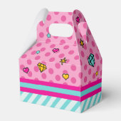 Princess Birthday Girl Crown Number Geschenkschachtel (Rückseite)