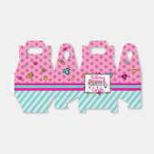 Princess Birthday Girl Crown Number Geschenkschachtel (Ungefaltet)