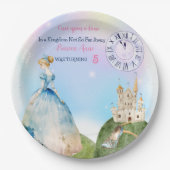 Princess Birthday Kids Pappteller (Vorderseite)