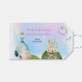 Princess Birthday Kids Vielen Dank Geschenkanhänger