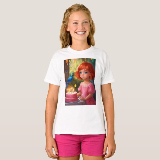 Princess Birthday Magic T-Shirt (Vorne ganz)