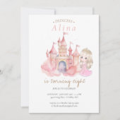 Princess Birthday Party Einladung (Vorderseite)