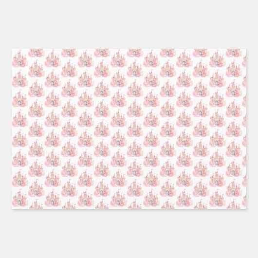 Princess Birthday Party Geschenkpapier Set (Vorderseite 3)