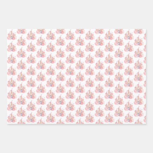 Princess Birthday Party Geschenkpapier Set (Vorderseite 3)