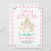 Princess Birthday Party Invitation Einladung (Vorderseite)
