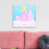Princess Birthday Party Leinwanddruck (Insitu (Wohnzimmer))