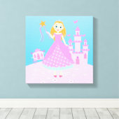 Princess Birthday Party Leinwanddruck (Insitu (Holzboden))