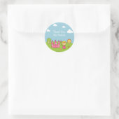 Princess Birthday Party Sticker (Tasche)