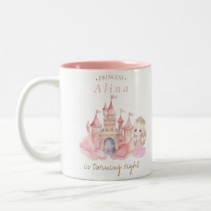 Princess Birthday Party Zweifarbige Tasse