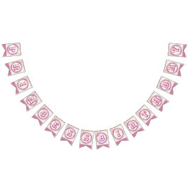 Princess Birthday Pennant Bannerflaggen Wimpelkette