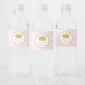 Princess Birthday Water Bottle Labels Wasserflaschenetikett (Flaschen)