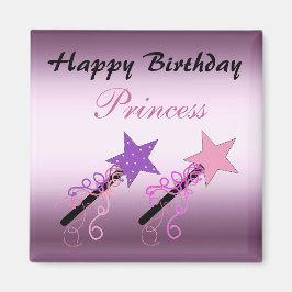 Princess Birthday Wises Magnet