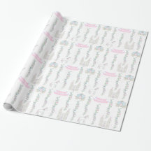 Princess Birthday Wrapping Paper (klein)