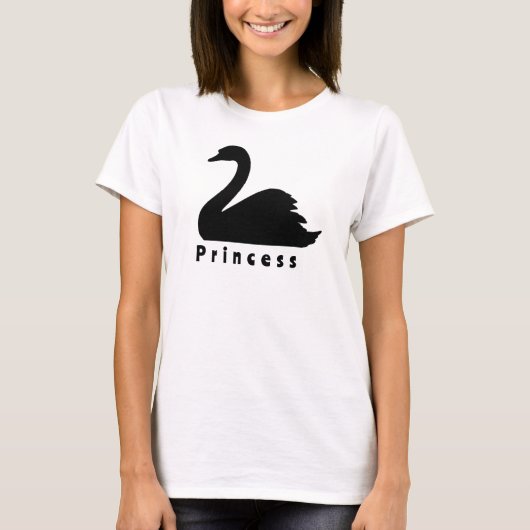 princess black swan T-Shirt (Vorderseite)