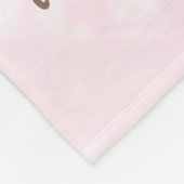 Princess Blanket für die monatlichen Meilenstein-F Fleecedecke (Ecke)