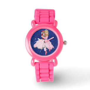 Princess Blond Haired Ballerina Armbanduhr