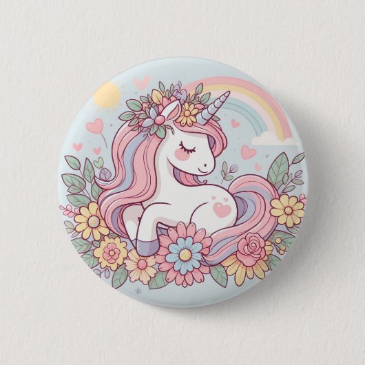 Princess Blossom Button (Vorderseite)