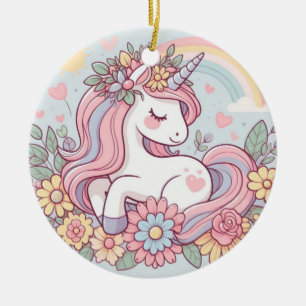 Princess Blossom Keramik Ornament
