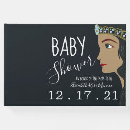 Princess Blue Baby Dusche Gästebuch