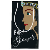 Princess Blue Baby Dusche Kleine Geschenktüte (Vorderseite)