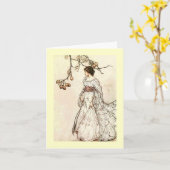 Princess Bride Karte (Gelbe Blume)