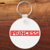 Princess-Briefmarke Schlüsselanhänger (Rückseite)