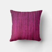 Princess Bright Pink Samt Textur Kissen (Rückseite)