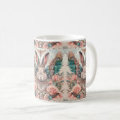 Princess Bunny Rabbit Fairy AI Design Kaffeetasse (VorderseiteRechts)