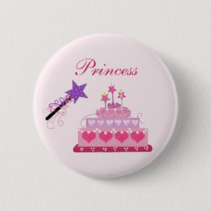 Princess Cake und Wand Button