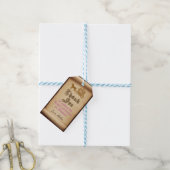 Princess Carriage Favor Tag Geschenkanhänger (Mit Garn)