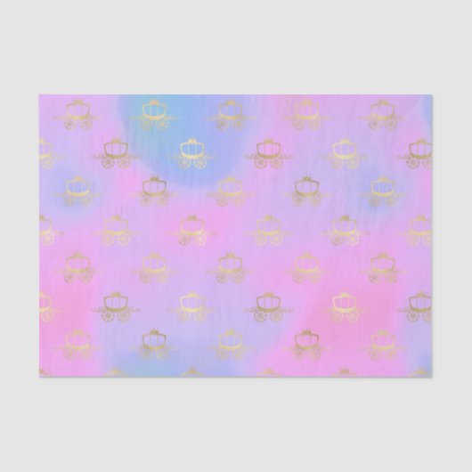 Princess Carriage Pastel Seidenpapier (Vorderseite)