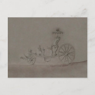 Princess Carrieage ~ Postcard Postkarte