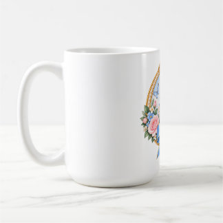 Princess Castle Baby Girl T-Shirt – Blue Bow Flora Kaffeetasse