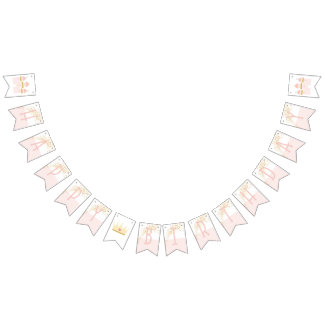 Princess Castle Birthday Bunting Wimpelkette