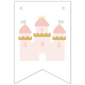 Princess Castle Birthday Bunting Wimpelkette (Erste Fahne)