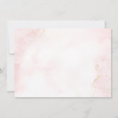 Princess Castle Birthday Foto Dankeschön Card Dankeskarte (Rückseite)