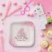 Princess Castle Birthday Paper Plate Pappteller (Party)