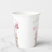 Princess Castle Birthday Pappbecher (Rechts)