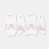 Princess Castle Birthday Party Fevor Box Geschenkschachtel (Ungefaltet)