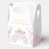 Princess Castle Birthday Party Fevor Box Geschenkschachtel (Geöffnet)