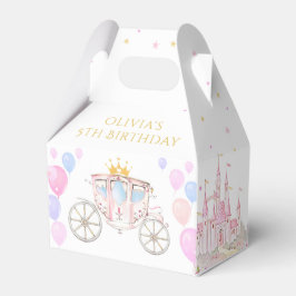 Princess Castle Birthday Party Fevor Box Geschenkschachtel