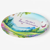 Princess Castle Birthday Party Paper Teller (Schrägansicht)